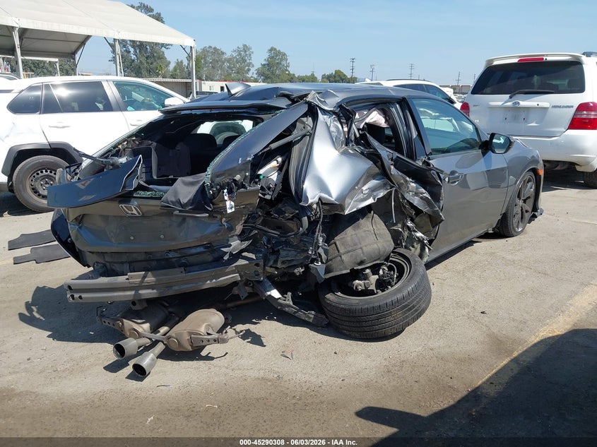 2018 Honda Civic VIN SHHFK7H40JU413669 IAAI salvage auction — LEFT & RIGHT, Salvage Title, sold $2,475 on 2026-07-15 (photo 4)