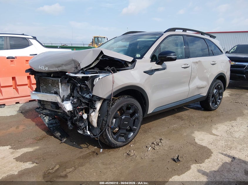 2024 Kia Sorento VIN 5XYRHDJF5RG297316 IAAI salvage auction — FRONT END, Salvage (Texas), sold $5,700 on 2026-08-29 (photo 2)