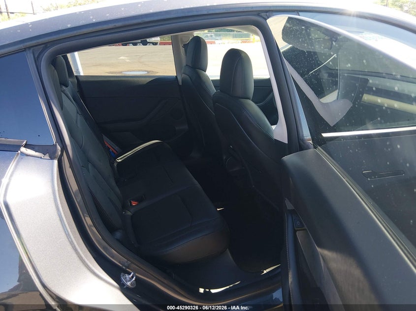 2022 Tesla Model y VIN 7SAYGDEF8NF407739 IAAI salvage auction — REAR END, Salvage Title, sold $3,550 on 2026-07-28 (photo 8)