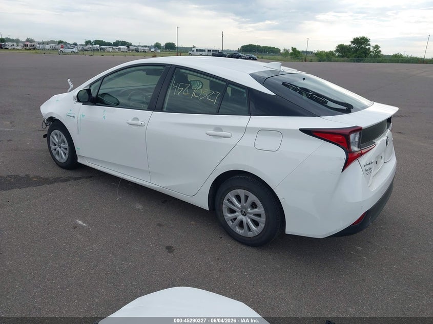 2021 Toyota Prius VIN JTDKAMFU6M3145670 IAAI salvage auction — FRONT END, Salvage (Minnesota), sold $6,000 on 2026-07-27 (photo 3)