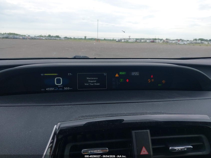 2021 Toyota Prius VIN JTDKAMFU6M3145670 IAAI salvage auction — FRONT END, Salvage (Minnesota), sold $6,000 on 2026-07-27 (photo 7)