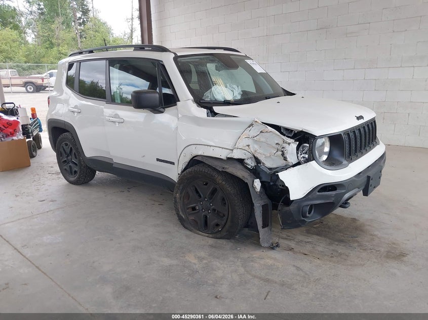 2020 Jeep Renegade VIN ZACNJBAB7LPL24184 IAAI salvage auction — RIGHT FRONT, Salvage Title, sold $875 on 2026-07-22 (photo 1)