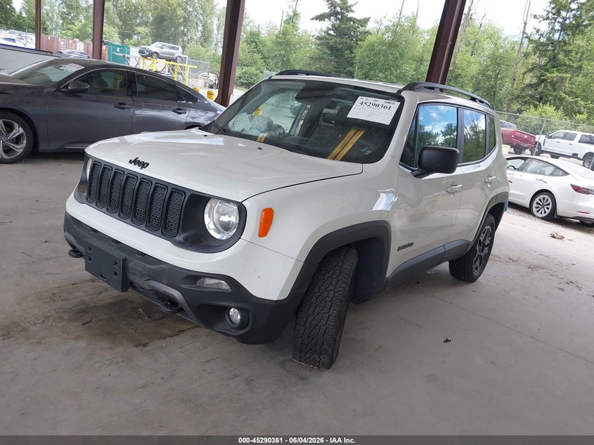 2020 Jeep Renegade VIN ZACNJBAB7LPL24184 IAAI salvage auction — RIGHT FRONT, Salvage Title, sold $875 on 2026-07-22 (photo 2)