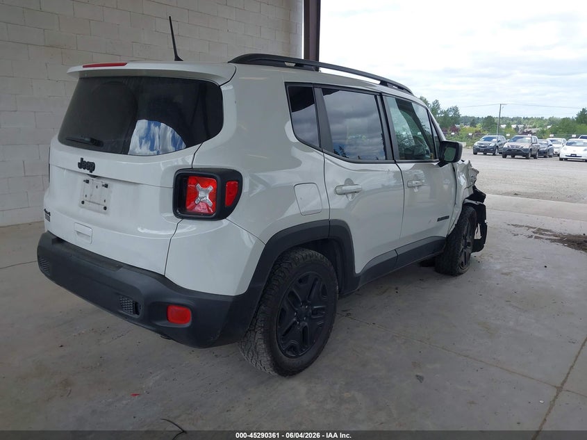 2020 Jeep Renegade VIN ZACNJBAB7LPL24184 IAAI salvage auction — RIGHT FRONT, Salvage Title, sold $875 on 2026-07-22 (photo 4)