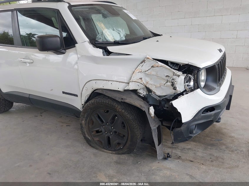 2020 Jeep Renegade VIN ZACNJBAB7LPL24184 IAAI salvage auction — RIGHT FRONT, Salvage Title, sold $875 on 2026-07-22 (photo 6)