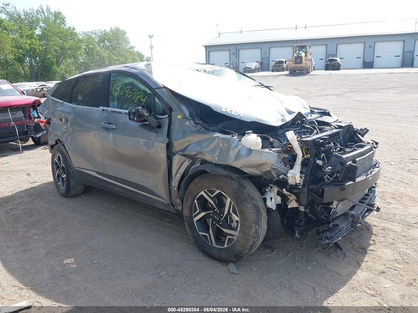2025 Kia Sportage VIN KNDPUCDF8S7401079 IAAI salvage auction — ROLLOVER, Salvage Title, sold $2,000 on 2026-07-08 (photo 1)