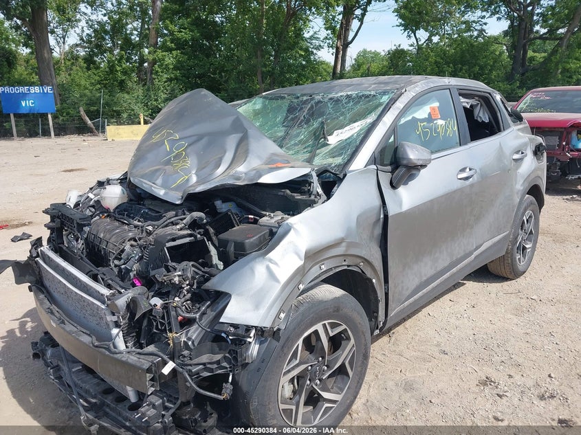 2025 Kia Sportage VIN KNDPUCDF8S7401079 IAAI salvage auction — ROLLOVER, Salvage Title, sold $2,000 on 2026-07-08 (photo 6)