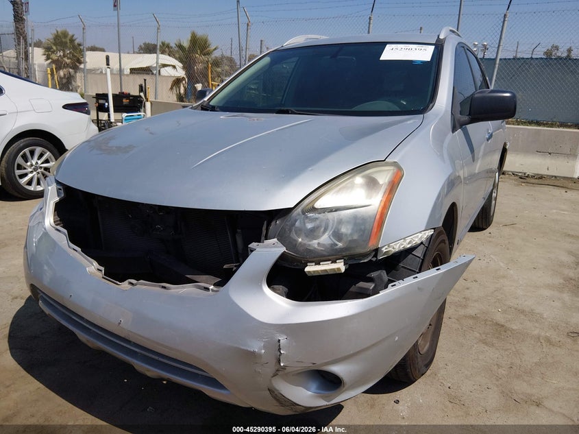 2014 Nissan Rogue VIN JN8AS5MT9EW625084 IAAI salvage auction — FRONT END, Salvage Title, sold $625 on 2026-07-15 (photo 6)