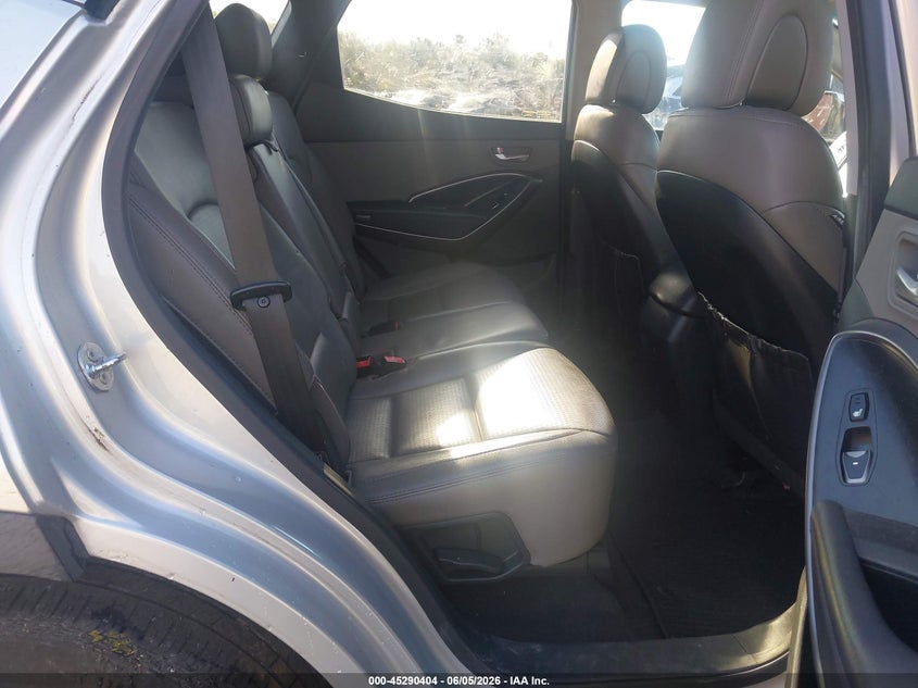 2013 Hyundai Santa fe VIN 5XYZU3LA7DG091981 IAAI salvage auction — FRONT & REAR, Salvage Title, sold $425 on 2026-07-30 (photo 8)