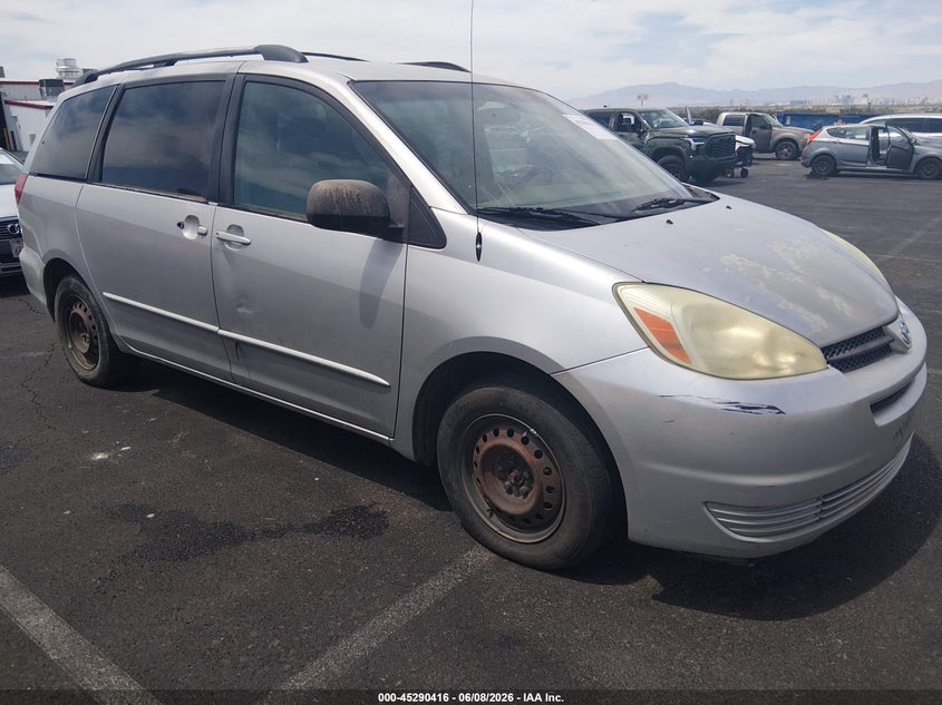 2004 Toyota Sienna VIN 5TDZA23CX4S033337 IAAI salvage auction — NORMAL WEAR, Clear (Arizona), sold $350 on 2026-07-24 (photo 1)
