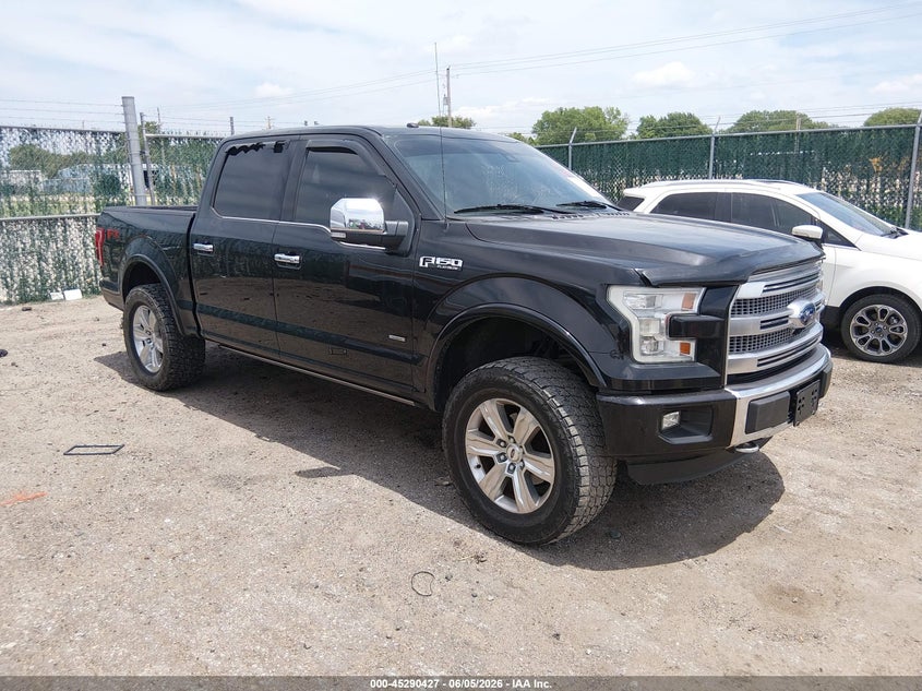2016 Ford F-150 VIN 1FTEW1EG3GFC07327 — IAAI salvage auction photo