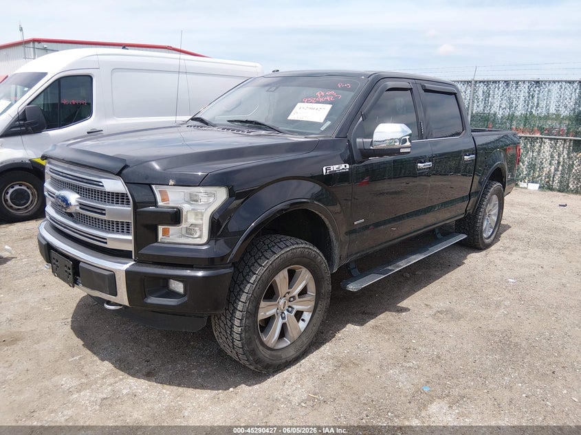 2016 Ford F-150 VIN 1FTEW1EG3GFC07327 IAAI salvage auction — HAIL, Clear (Kansas), sold $13,200 on 2026-09-08 (photo 2)