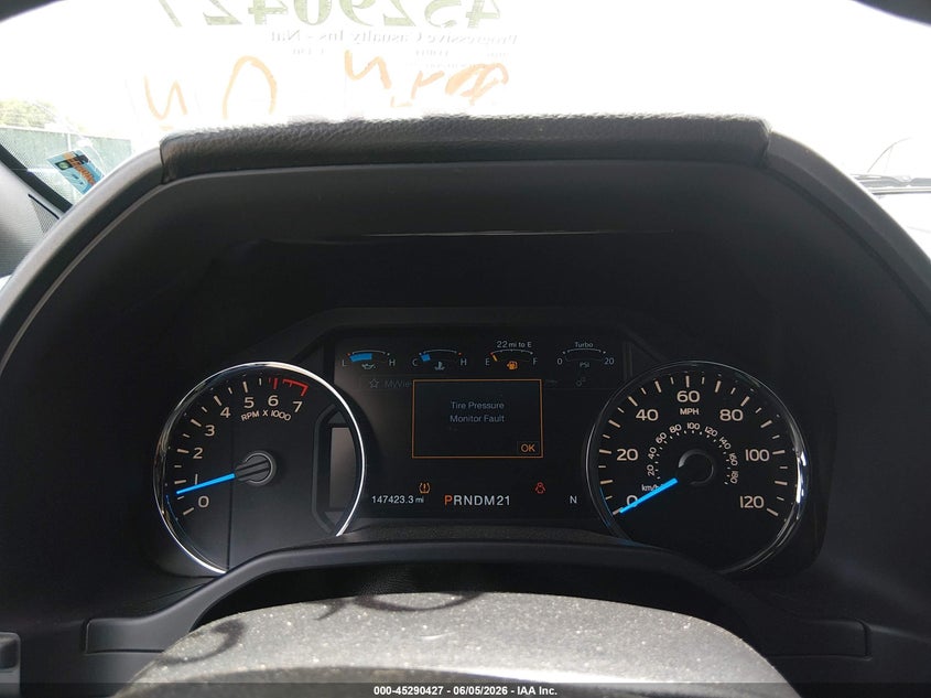 2016 Ford F-150 VIN 1FTEW1EG3GFC07327 IAAI salvage auction — HAIL, Clear (Kansas), sold $13,200 on 2026-09-08 (photo 7)