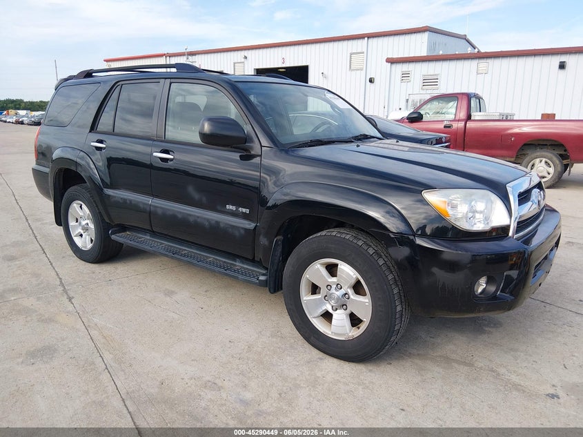 2006 Toyota 4runner VIN JTEBU14R868068158 IAAI salvage auction — NORMAL WEAR, Clear (Missouri), sold $4,700 on 2026-07-07 (photo 1)