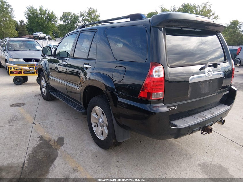 2006 Toyota 4runner VIN JTEBU14R868068158 IAAI salvage auction — NORMAL WEAR, Clear (Missouri), sold $4,700 on 2026-07-07 (photo 3)