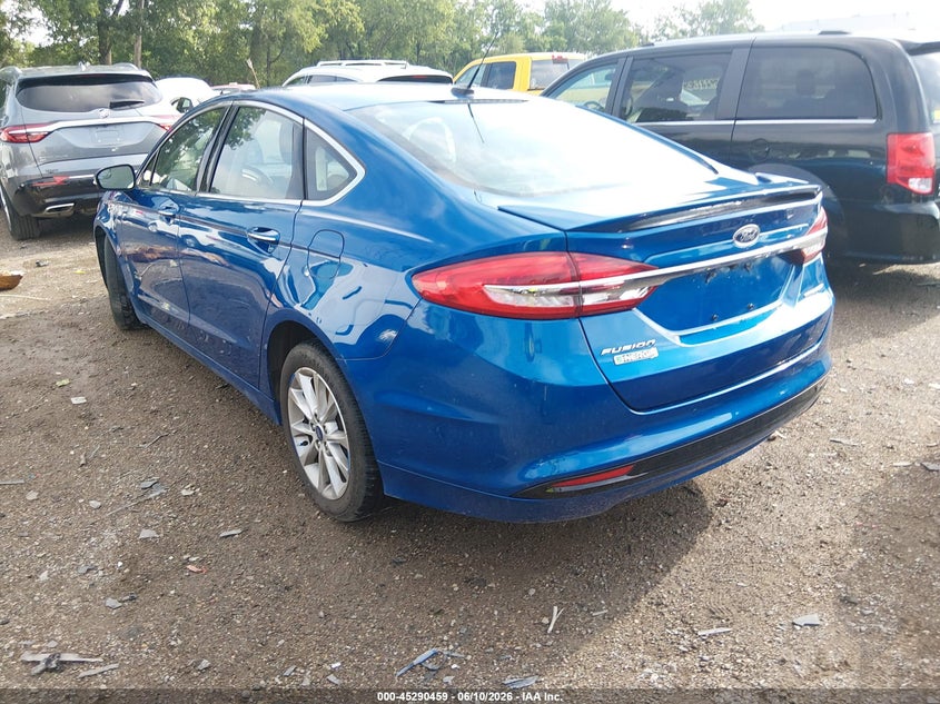 2017 Ford Fusion VIN 3FA6P0SU2HR209604 IAAI salvage auction — RIGHT FRONT, Clear (Indiana), sold $2,100 on 2026-07-19 (photo 3)