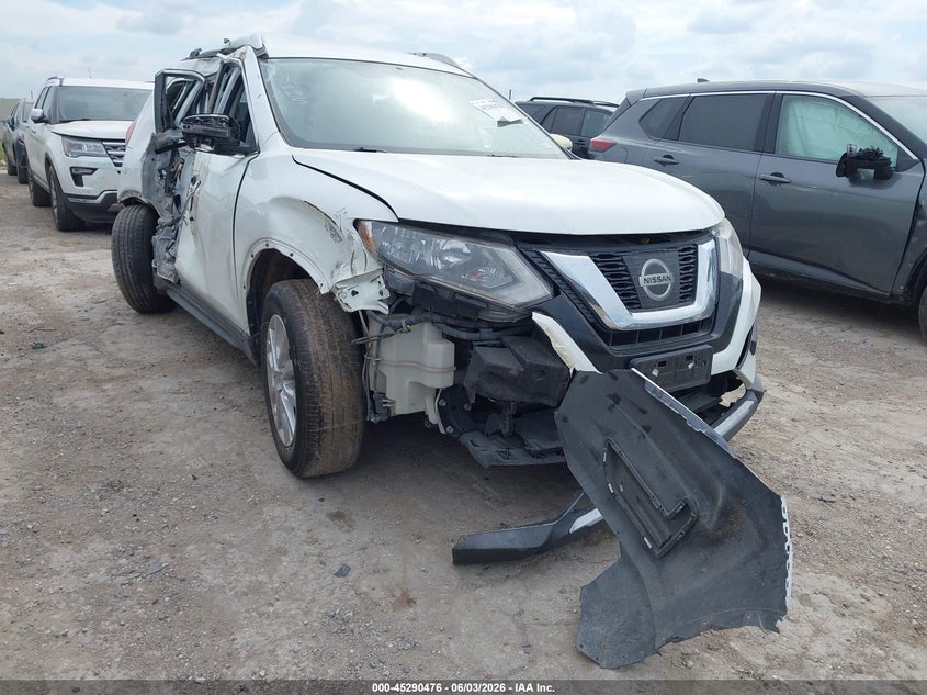 2017 Nissan Rogue VIN KNMAT2MT6HP586640 IAAI salvage auction — RIGHT SIDE, Salvage (Texas), sold $675 on 2026-07-29 (photo 1)