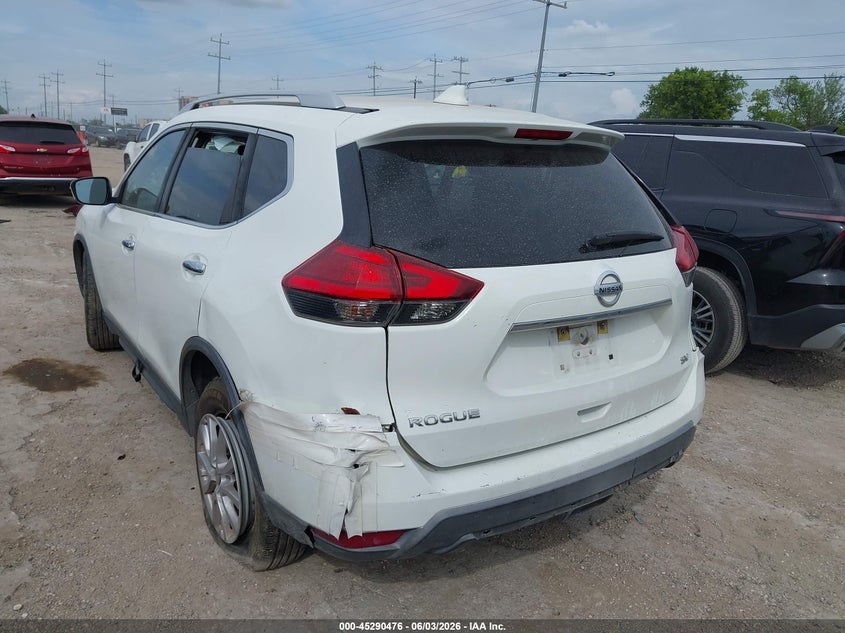 2017 Nissan Rogue VIN KNMAT2MT6HP586640 IAAI salvage auction — RIGHT SIDE, Salvage (Texas), sold $675 on 2026-07-29 (photo 3)