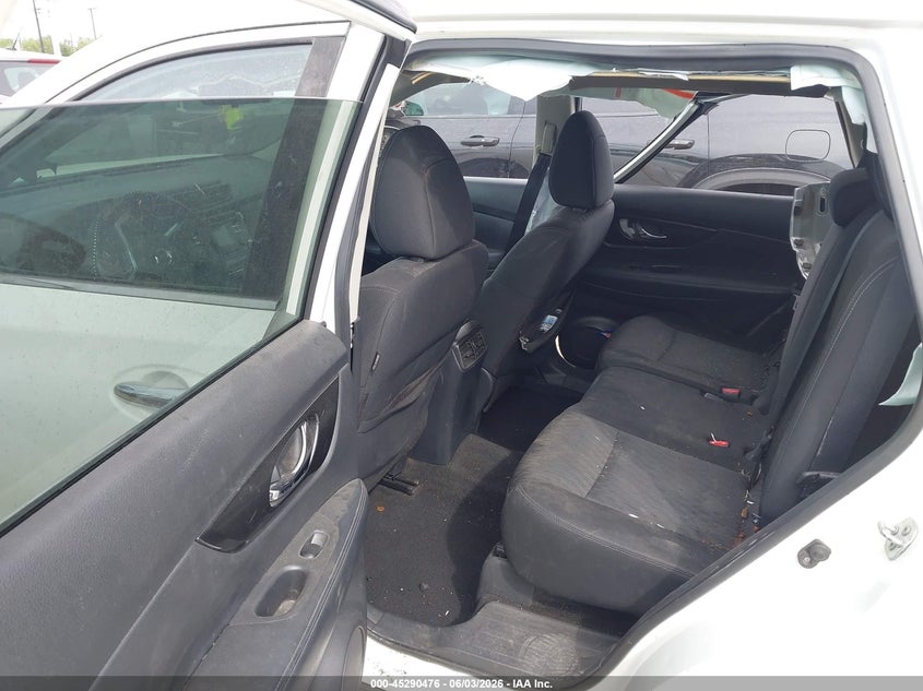 2017 Nissan Rogue VIN KNMAT2MT6HP586640 IAAI salvage auction — RIGHT SIDE, Salvage (Texas), sold $675 on 2026-07-29 (photo 8)