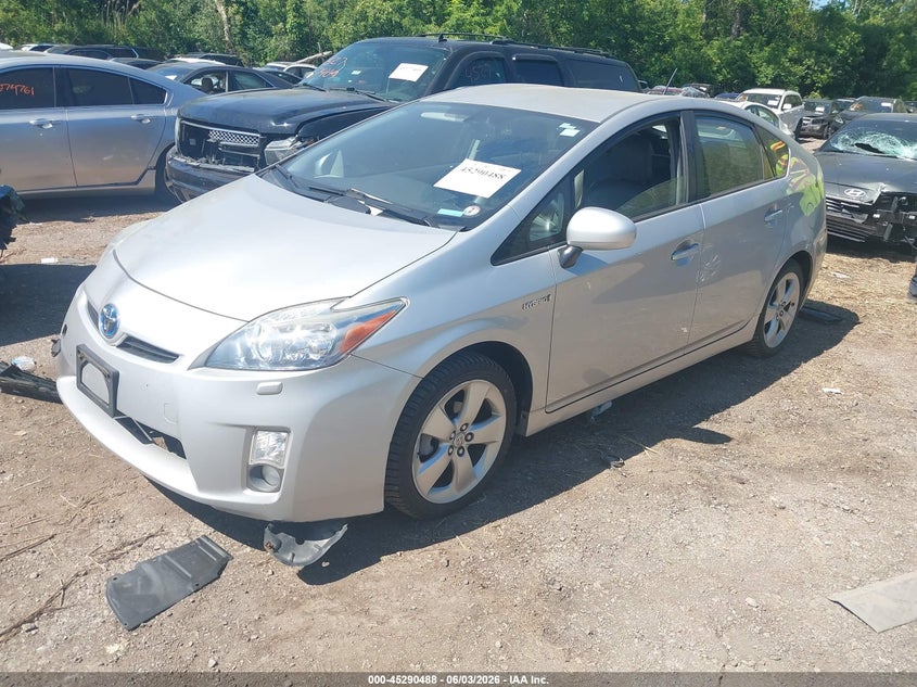 2010 Toyota Prius v VIN JTDKN3DU9A0184350 IAAI salvage auction — FRONT END, Salvage (Ohio), sold $1,550 on 2026-07-07 (photo 2)