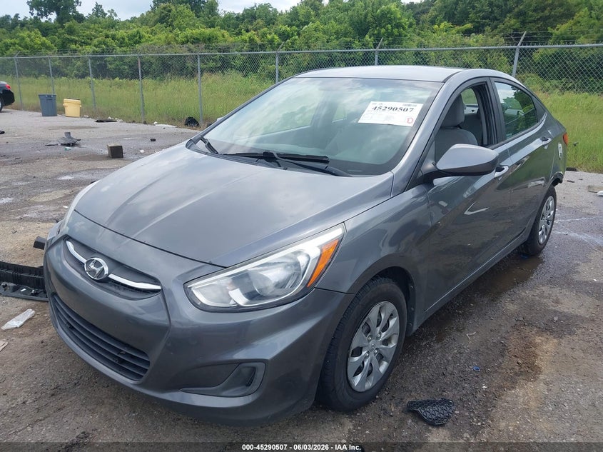 2017 Hyundai Accent VIN KMHCT4AE7HU252298 IAAI salvage auction — REAR END, Salvage Title, sold $600 on 2026-07-21 (photo 2)