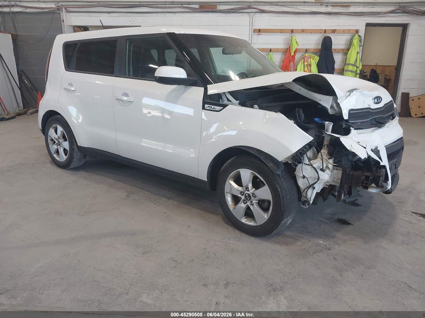 2018 Kia Soul VIN KNDJN2A22J7901767 IAAI salvage auction — FRONT END, Salvage Title, sold $1,475 on 2026-07-29 (photo 1)