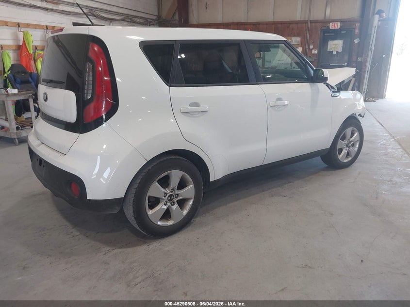 2018 Kia Soul VIN KNDJN2A22J7901767 IAAI salvage auction — FRONT END, Salvage Title, sold $1,475 on 2026-07-29 (photo 4)