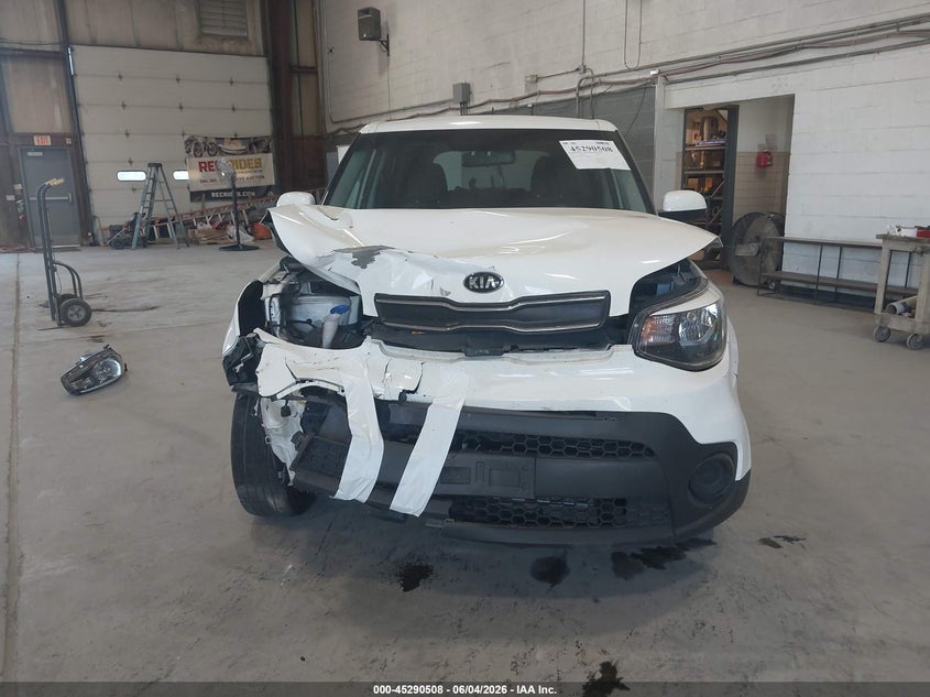 2018 Kia Soul VIN KNDJN2A22J7901767 IAAI salvage auction — FRONT END, Salvage Title, sold $1,475 on 2026-07-29 (photo 6)