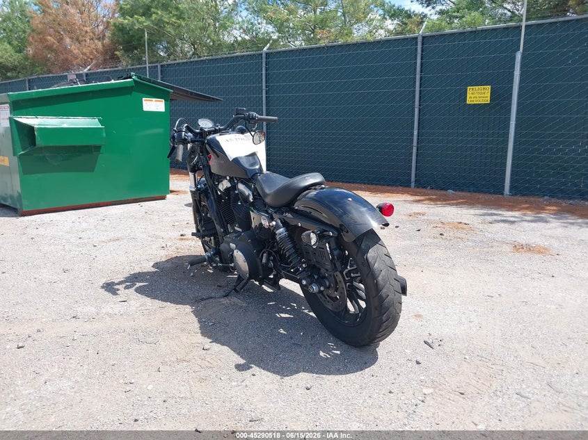 2021 Harley-davidson Nightster VIN 1HD1LC318MB407607 IAAI salvage auction — FRONT END, Salvage (Indiana), sold $825 on 2026-07-28 (photo 3)
