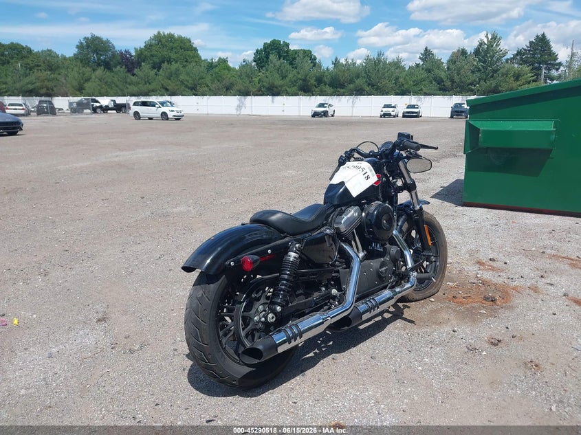 2021 Harley-davidson Nightster VIN 1HD1LC318MB407607 IAAI salvage auction — FRONT END, Salvage (Indiana), sold $825 on 2026-07-28 (photo 4)