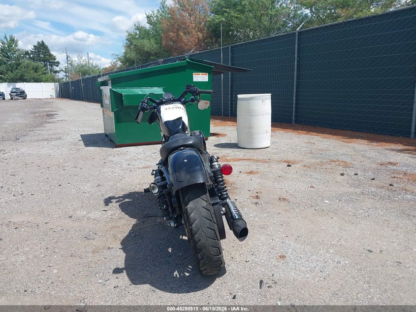 2021 Harley-davidson Nightster VIN 1HD1LC318MB407607 IAAI salvage auction — FRONT END, Salvage (Indiana), sold $825 on 2026-07-28 (photo 6)