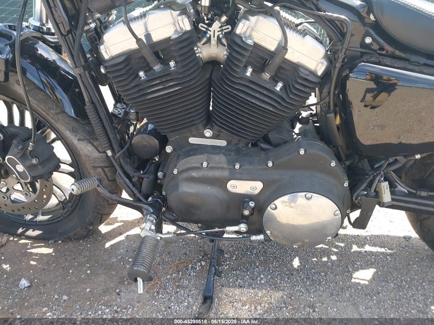2021 Harley-davidson Nightster VIN 1HD1LC318MB407607 IAAI salvage auction — FRONT END, Salvage (Indiana), sold $825 on 2026-07-28 (photo 9)
