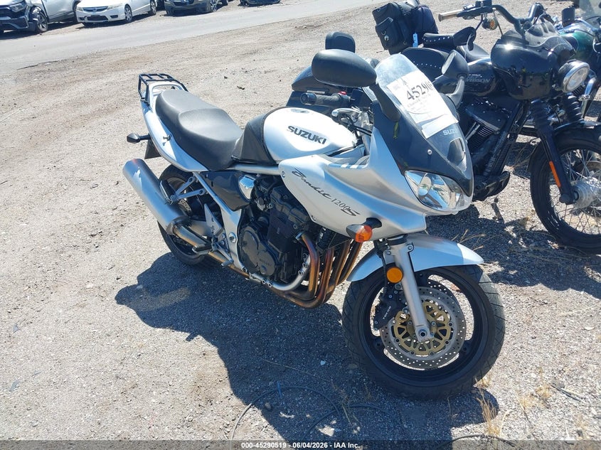 2001 Suzuki Gsf1200 VIN JS1GV77A012101384 IAAI salvage auction — NORMAL WEAR, Clear (Pennsylvania), sold $500 on 2026-07-16 (photo 1)