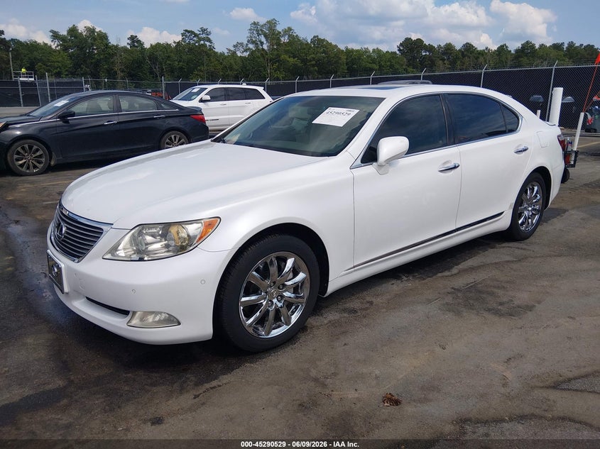 2007 Lexus Ls VIN JTHGL46F075013240 IAAI salvage auction — REAR END, Salvage (South Carolina), sold $3,000 on 2026-07-14 (photo 2)