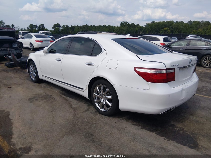 2007 Lexus Ls VIN JTHGL46F075013240 IAAI salvage auction — REAR END, Salvage (South Carolina), sold $3,000 on 2026-07-14 (photo 3)