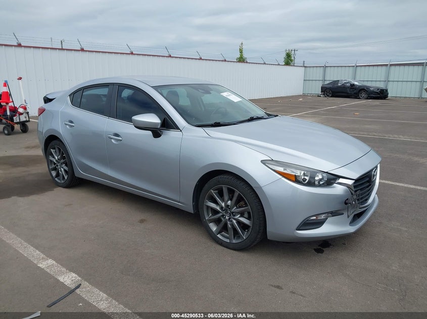 2018 Mazda 3 VIN 3MZBN1V37JM198882 IAAI salvage auction — REAR END, Salvage Title, sold $1,700 on 2026-07-09 (photo 1)