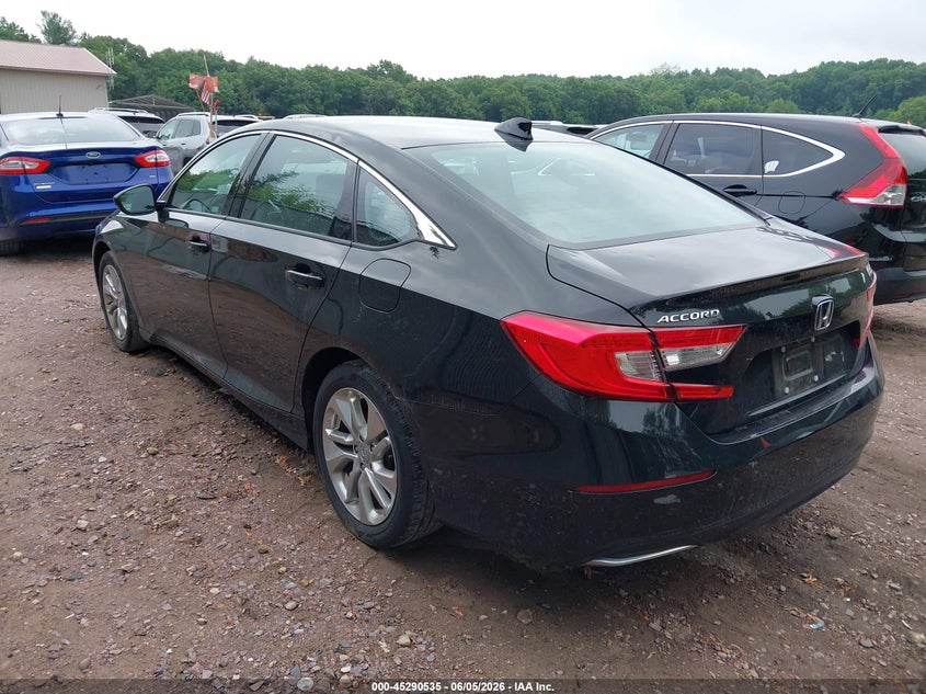 2018 Honda Accord VIN 1HGCV1F12JA267626 IAAI salvage auction — HAIL, Clear (Wisconsin), sold $13,200 on 2026-07-29 (photo 3)
