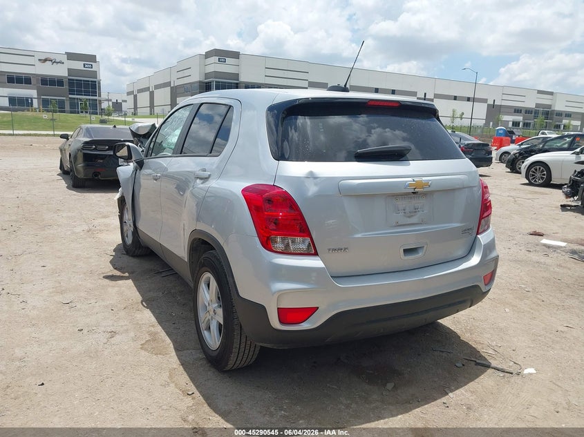 2022 Chevrolet Trax VIN KL7CJKSM5NB544671 IAAI salvage auction — FRONT END, Salvage Title, sold $25 on 2026-07-28 (photo 3)