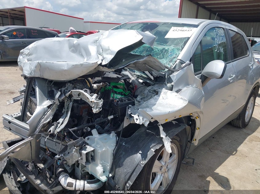 2022 Chevrolet Trax VIN KL7CJKSM5NB544671 IAAI salvage auction — FRONT END, Salvage Title, sold $25 on 2026-07-28 (photo 6)
