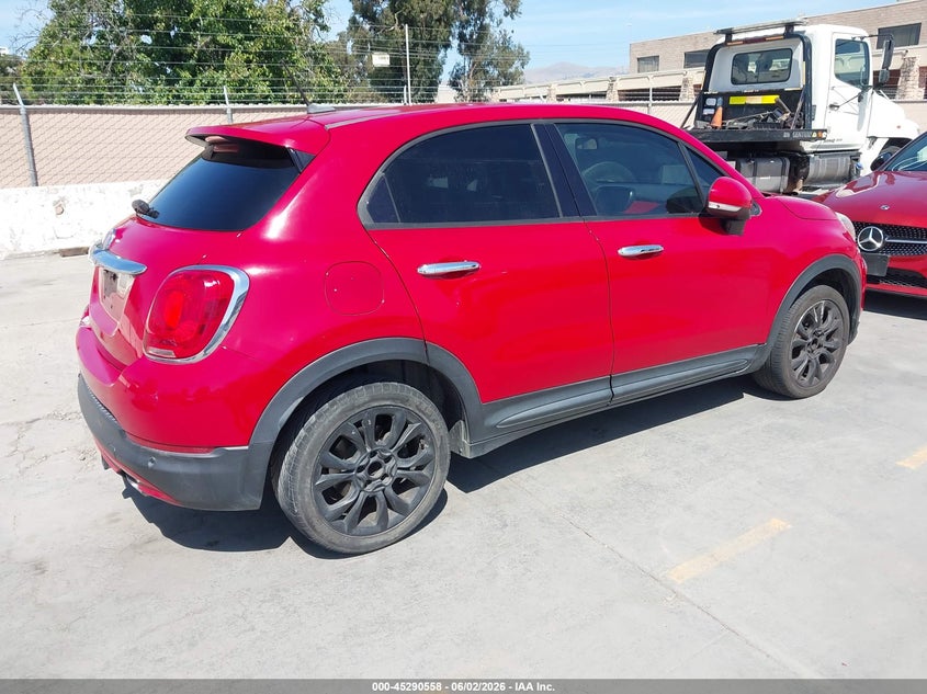 2016 Fiat 500x VIN ZFBCFXBT6GP378954 IAAI salvage auction — NORMAL WEAR, Clear - Dealer Only (California), sold $300 on 2026-07-13 (photo 4)