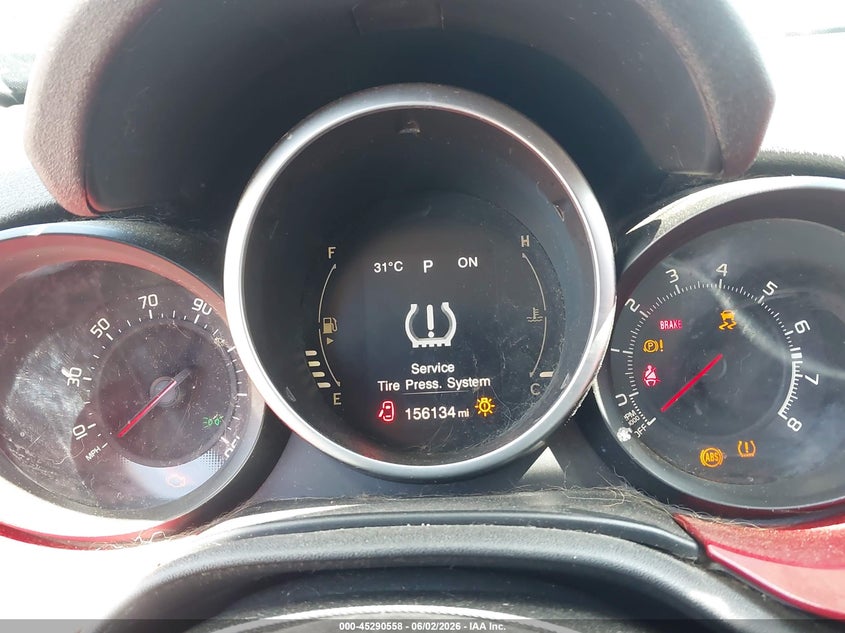 2016 Fiat 500x VIN ZFBCFXBT6GP378954 IAAI salvage auction — NORMAL WEAR, Clear - Dealer Only (California), sold $300 on 2026-07-13 (photo 7)