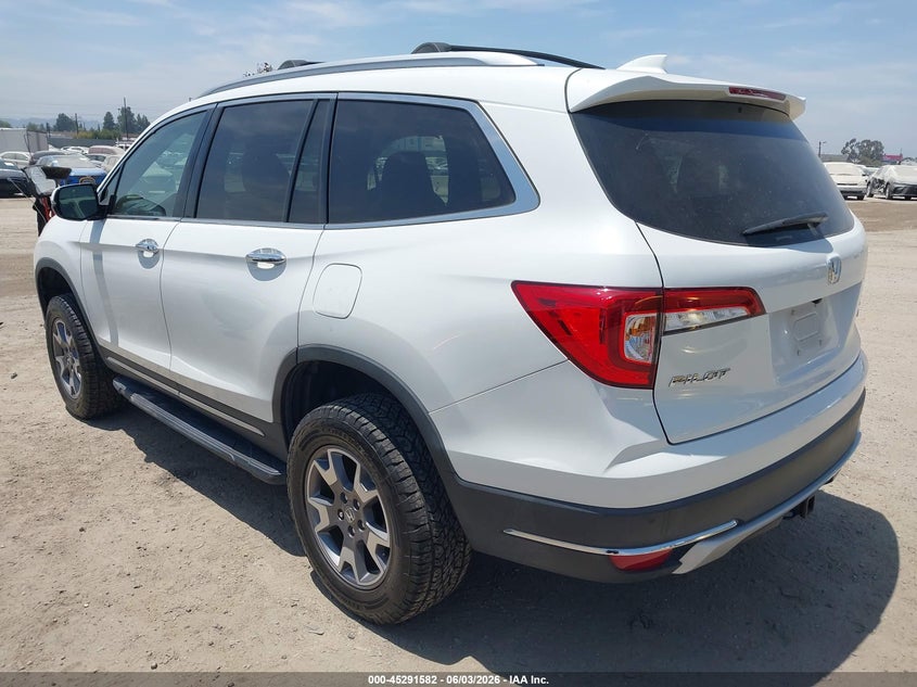 2021 Honda Pilot VIN 5FNYF6H00MB078102 IAAI salvage auction — REAR END, Salvage (California), sold $11,100 on 2026-08-26 (photo 3)