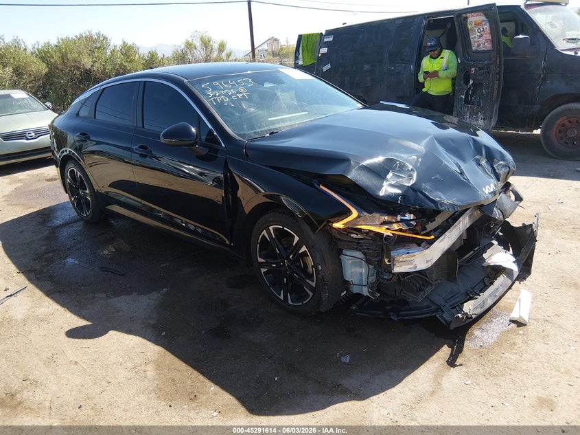 2022 Kia K5 VIN 5XXG64J27NG155025 IAAI salvage auction — FRONT END, Salvage (Arizona), sold $6,250 on 2026-07-30 (photo 1)