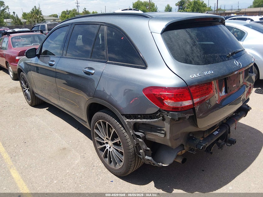 2016 Mercedes-benz Glc VIN WDC0G4KB2GF019913 IAAI salvage auction — REAR END, Salvage Title, sold $5,700 on 2026-07-31 (photo 3)