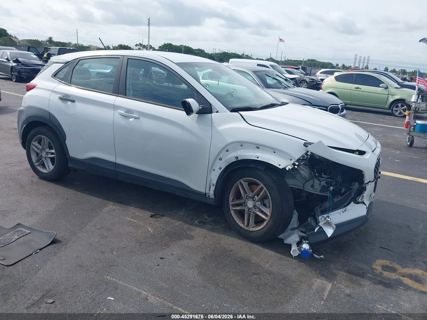 2020 Hyundai Kona VIN KM8K1CAA3LU455531 IAAI salvage auction — LEFT & RIGHT, Salvage Title, sold $1,700 on 2026-07-09 (photo 1)