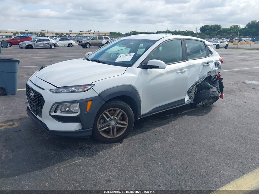 2020 Hyundai Kona VIN KM8K1CAA3LU455531 IAAI salvage auction — LEFT & RIGHT, Salvage Title, sold $1,700 on 2026-07-09 (photo 2)