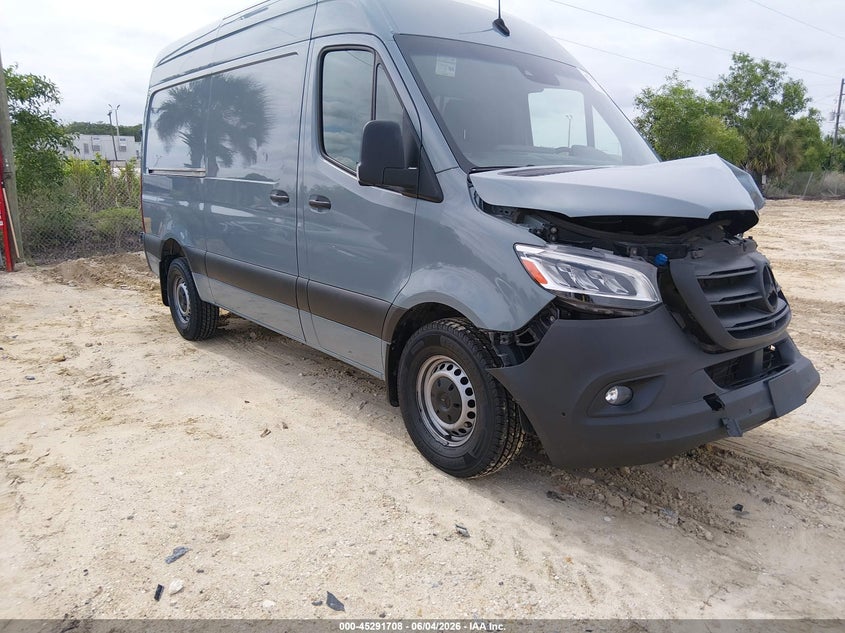 2023 Mercedes-benz Sprinter VIN W1Y4NBHY1PT127577 IAAI salvage auction — UNKNOWN, Certificate Of Destruction (Florida), sold $7,650 on 2026-07-21 (photo 1)