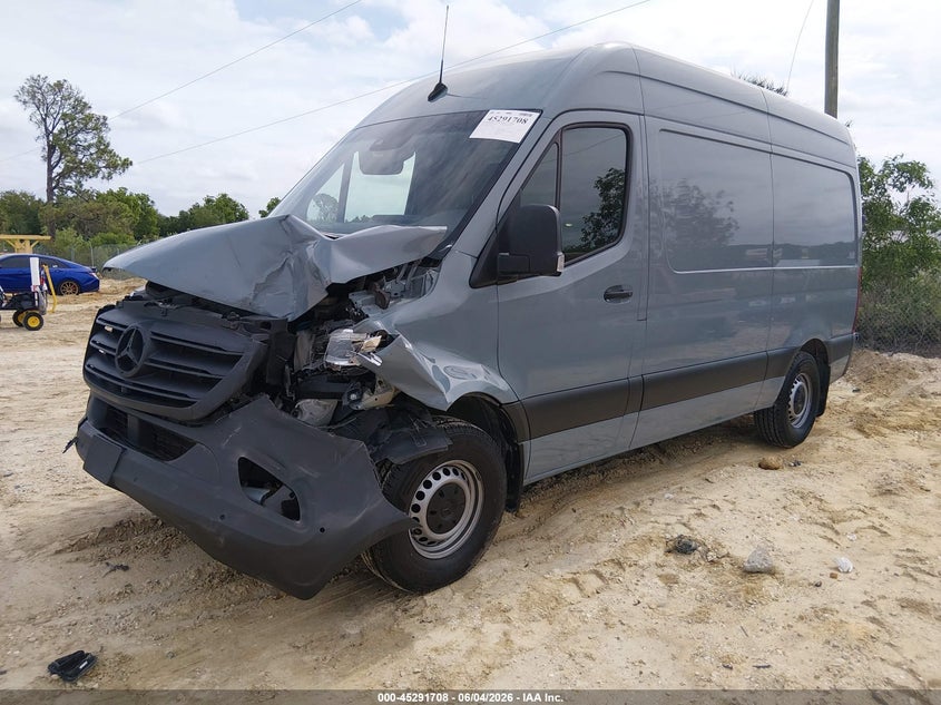 2023 Mercedes-benz Sprinter VIN W1Y4NBHY1PT127577 IAAI salvage auction — UNKNOWN, Certificate Of Destruction (Florida), sold $7,650 on 2026-07-21 (photo 2)