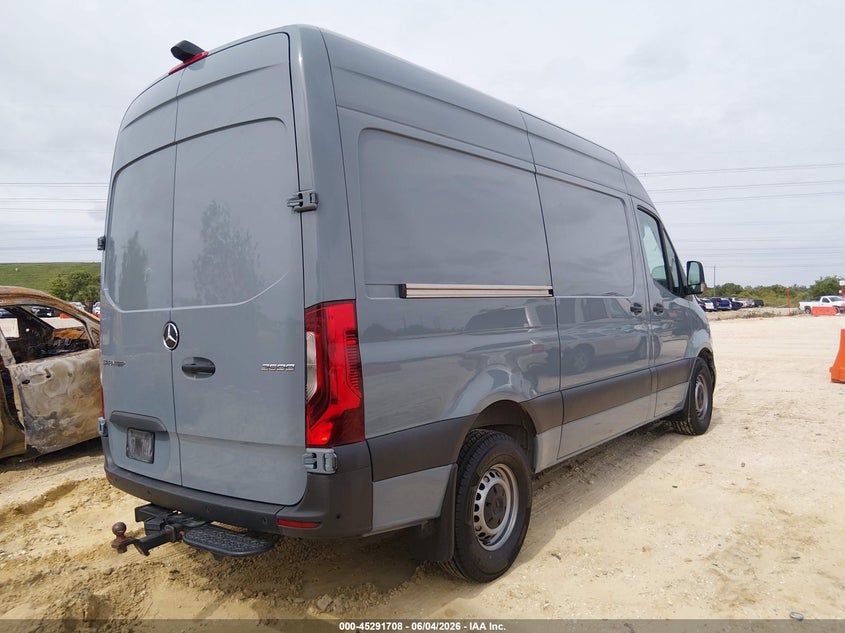 2023 Mercedes-benz Sprinter VIN W1Y4NBHY1PT127577 IAAI salvage auction — UNKNOWN, Certificate Of Destruction (Florida), sold $7,650 on 2026-07-21 (photo 4)