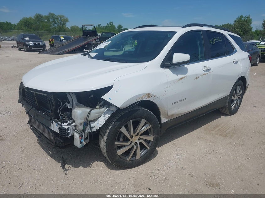 2022 Chevrolet Equinox VIN 3GNAXUEV5NL130949 IAAI salvage auction — FRONT END, Salvage Title, sold $4,725 on 2026-08-23 (photo 2)